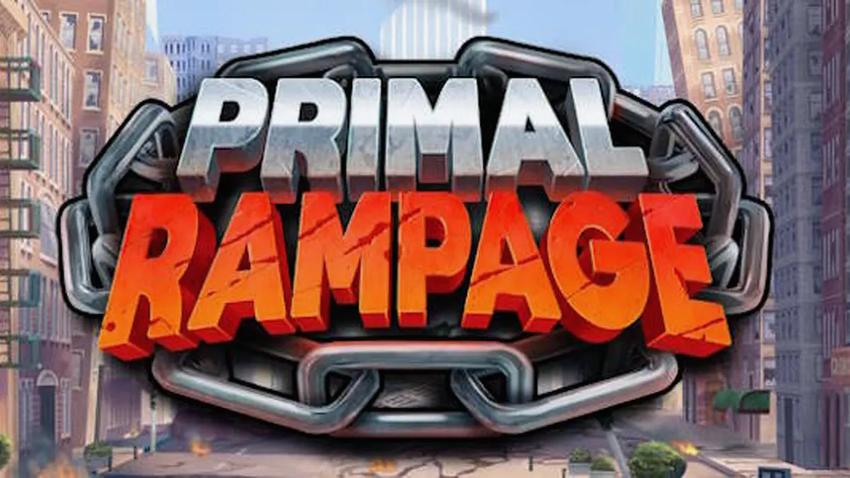 Cenário de selva densa e misteriosa com o guardião Korrak em Primal Rampage